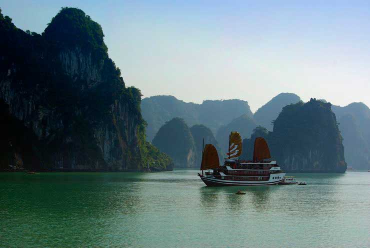 Халонг бухта Вьетнам Halong bay Vietnam