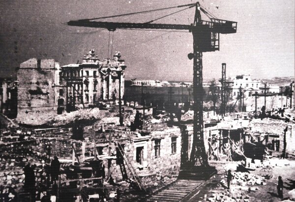 послевоенное восстановление Сталинграда