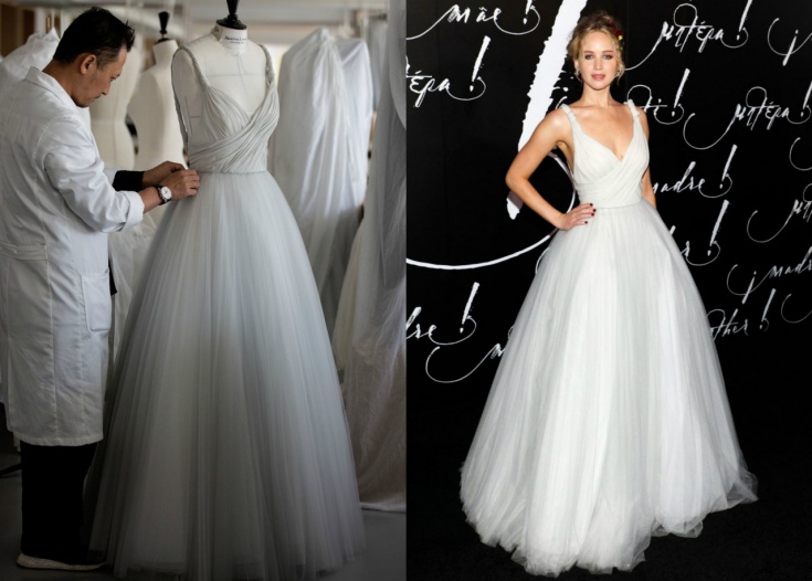 История создания трёх платьев Dior