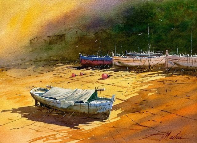 Акварели..Художник Фаустино Мартин Гонсалес / Faustino Martin Gonzalez Акварели..Художник Фаустино Мартин Гонсалес / Faustino Martin Gonzalez