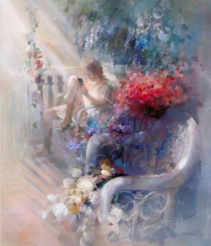 Willem Haenraets. Воздушная живопись. Morning silence