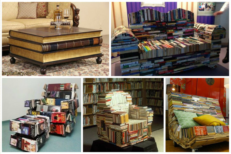 Что ещё можно сотворить с книгами? Что ещё можно сотворить с книгами?