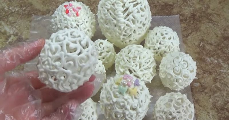Удивительная красота и вкуснота из простого яичного белка Удивительная красота и вкуснота из простого яичного белка
