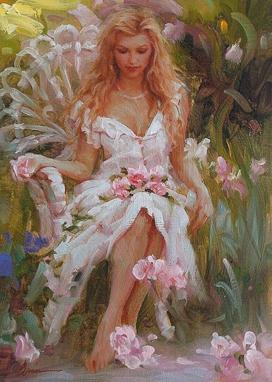 Художник Mark Arian. Современная американская мадонна