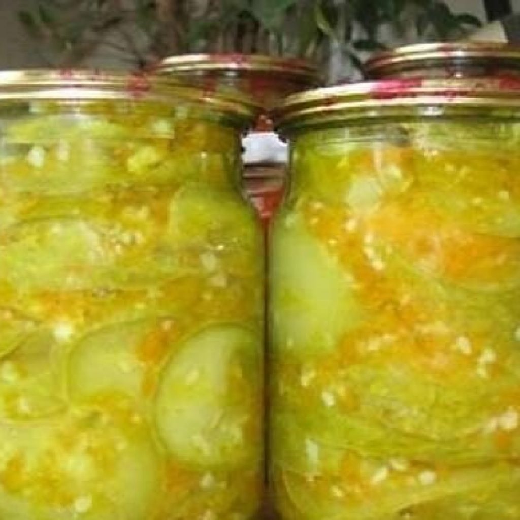 КОНСЕРВИРОВАННЫЕ ПОМИДОРЫ С АРБУЗАМИ