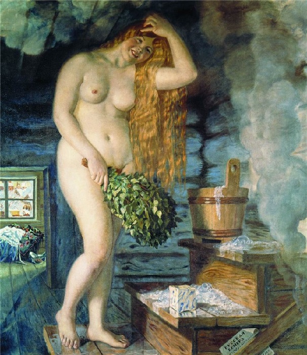 «Русская Венера». (1921 г.). Автор: Борис Кустодиев. «Русская Венера». (1921 г.). Автор: Борис Кустодиев.
