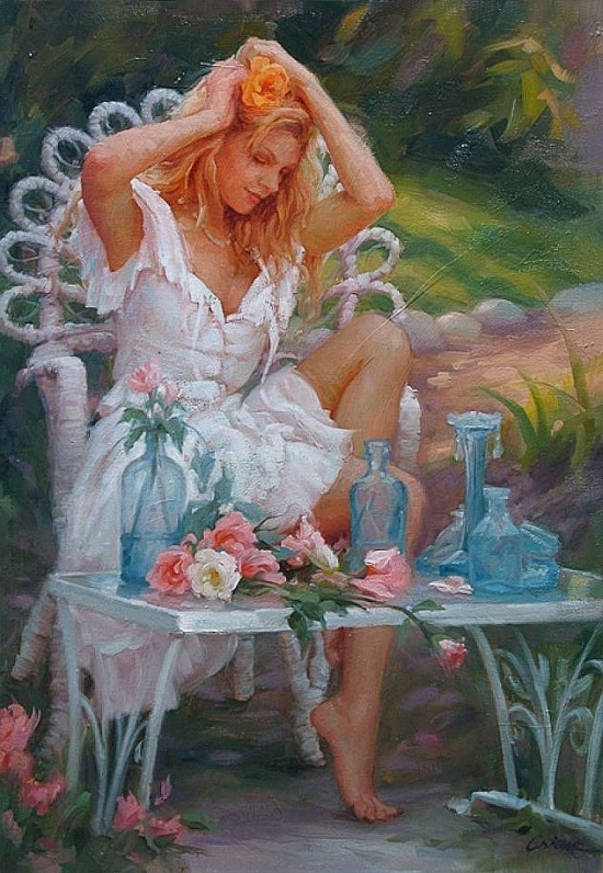 Художник Mark Arian. Современная американская мадонна