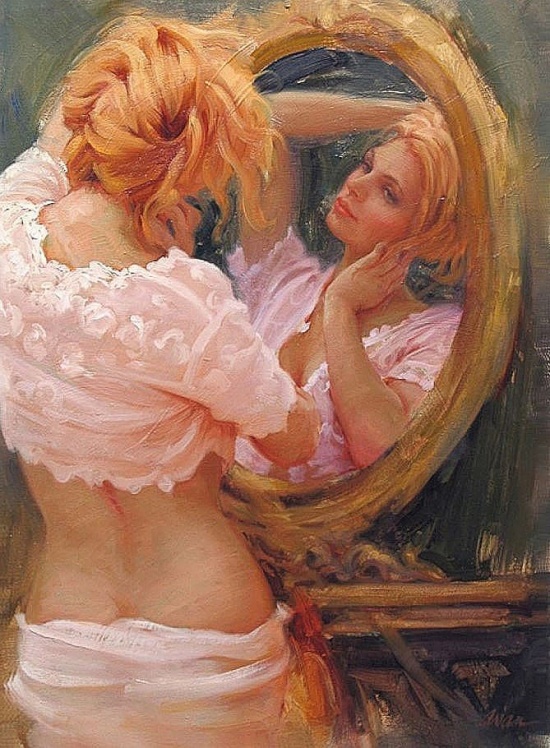 Художник Mark Arian. Современная американская мадонна