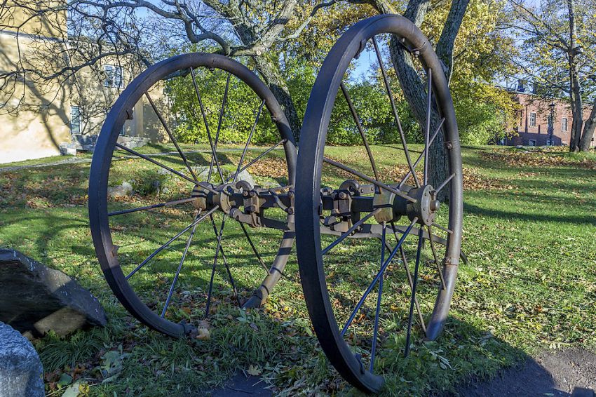 оружие, пушка, Финляндия, остров