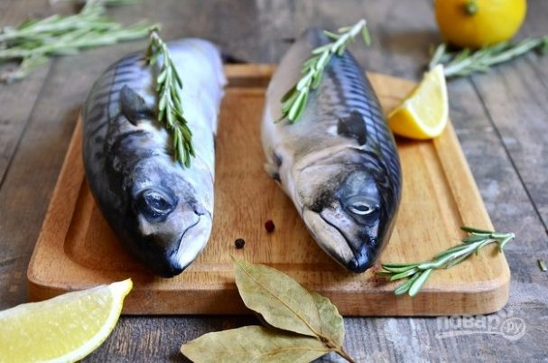 Соленая скумбрия