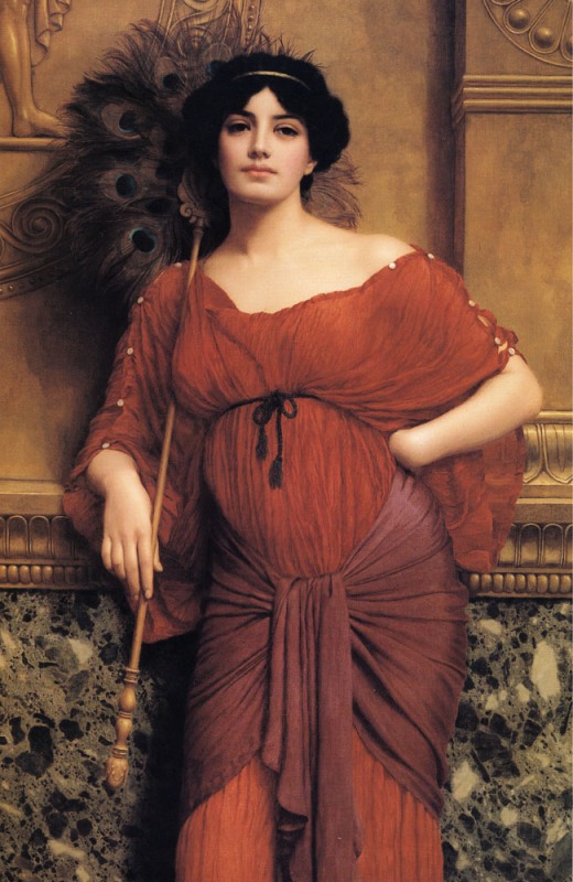   .   / John William Godward. A Roman Matron