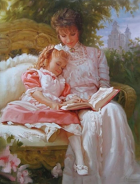 Художник Mark Arian. Современная американская мадонна