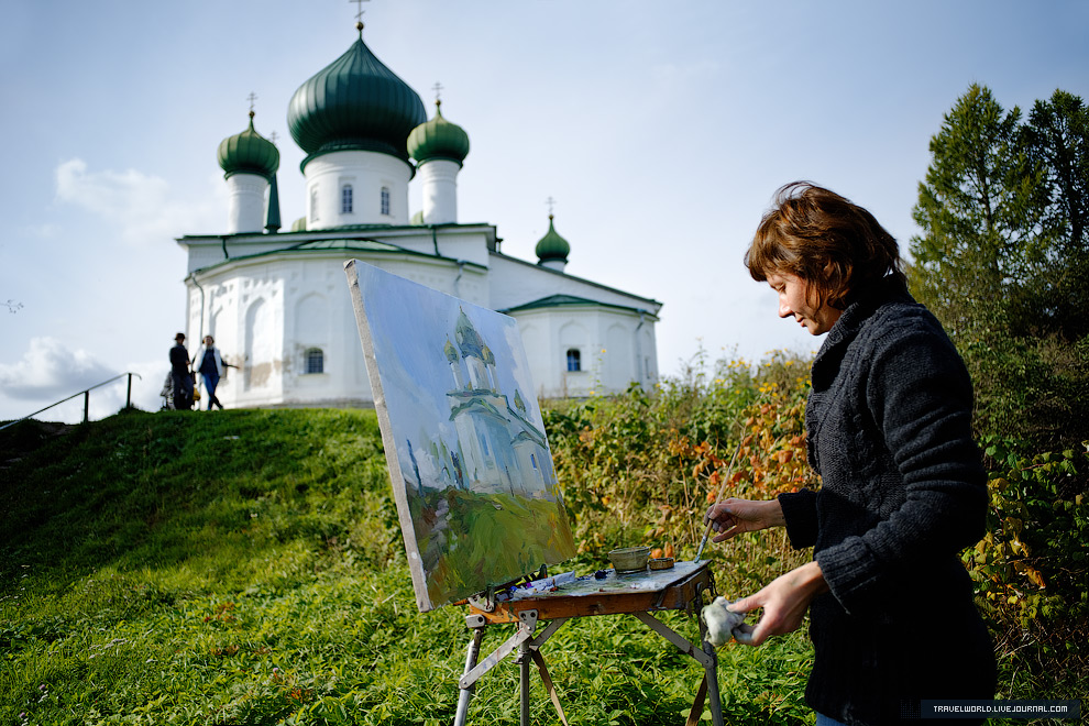 Золотая осень - Старая Ладога