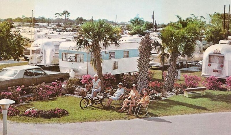 Золотое время на колесах: американские трейлерные парки в 50-е и 60-е годы