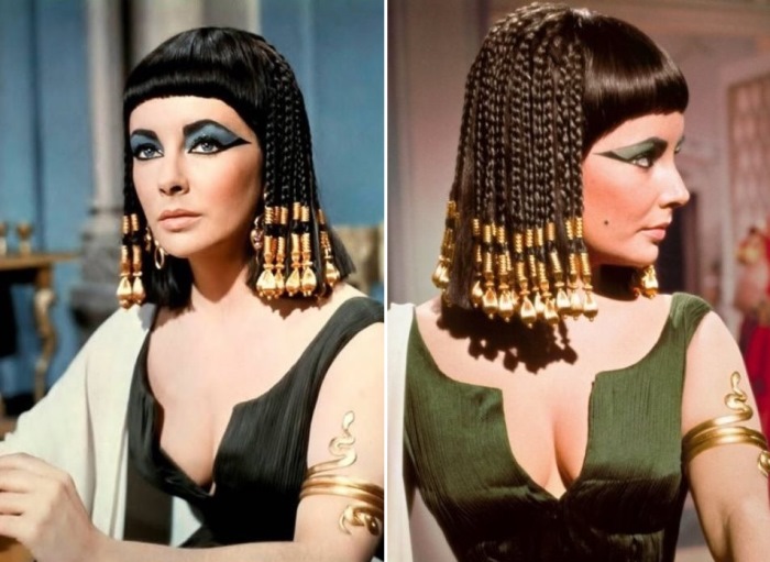 Элизабет Тейлор в роли Клеопатры, 1963 Элизабет Тейлор в роли Клеопатры, 1963
