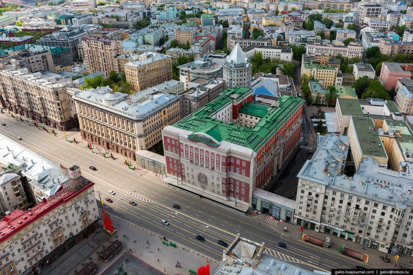 Тренировочный военный полет над центром Москвы москва, авиация, вид