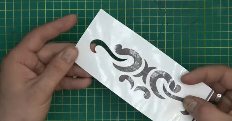 Скотч + распечатанный трафарет на бумаге: необычная идея для декора Скотч + распечатанный трафарет на бумаге: необычная идея для декора