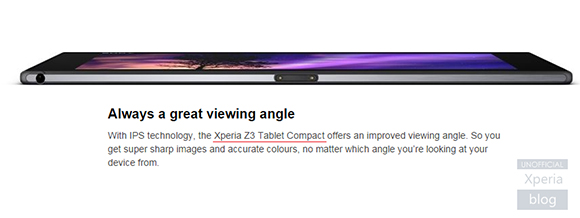 Sony снова упомянула имя Xperia Z3 Tablet Compact Sony снова упомянула имя Xperia Z3 Tablet Compact