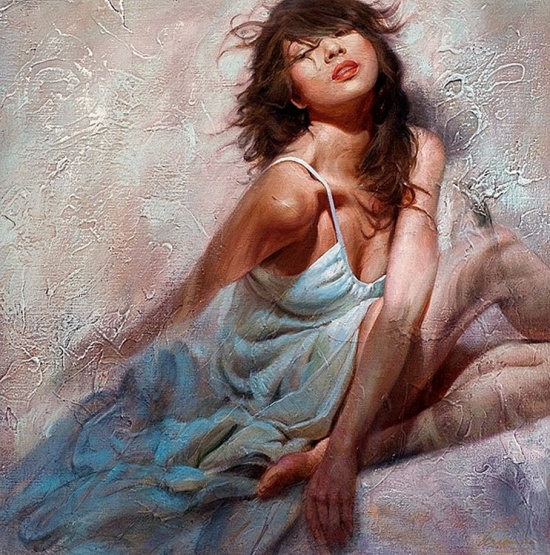 Художник Mark Arian. Современная американская мадонна