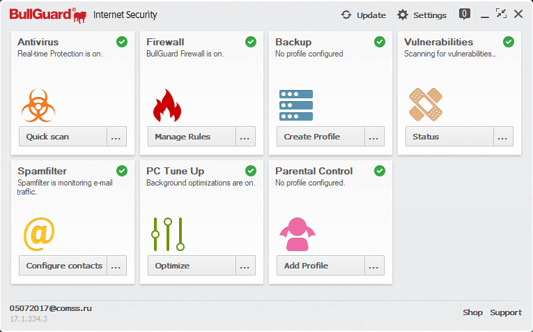 BullGuard Internet Security - бесплатно на 3 месяца (90 дней)