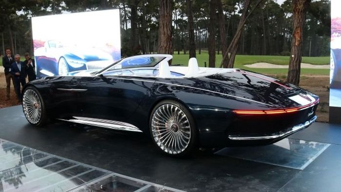 Daimler представил концептуальный кабриолет Vision Mercedes-Maybach 6 Daimler представил концептуальный кабриолет Vision Mercedes-Maybach 6