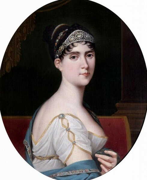 "Императрица Жозефина", 1806 холст, масло, Эпсли-Хаус, Музей Веллингтона