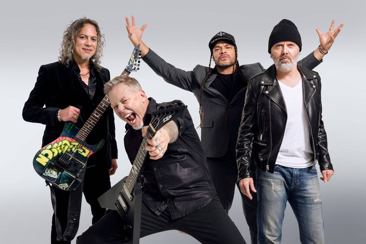 Группа Metallica 2020