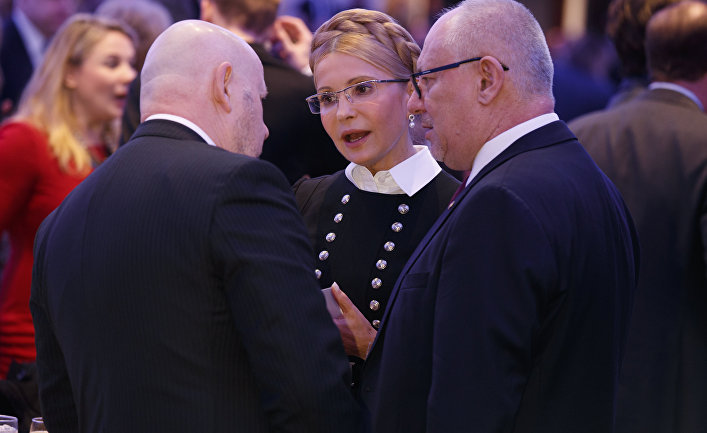 Бывший премьер-министр Украины Юлия Тимошенко в Вашингтоне, США. 8 февраля 2018
