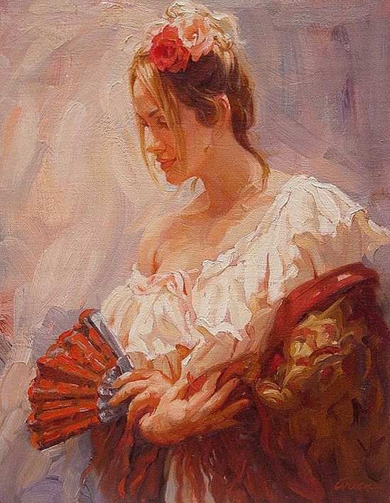 Художник Mark Arian. Современная американская мадонна