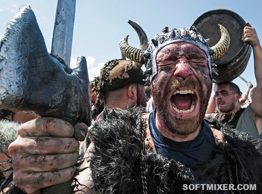 APTOPIX Spain Viking Festival