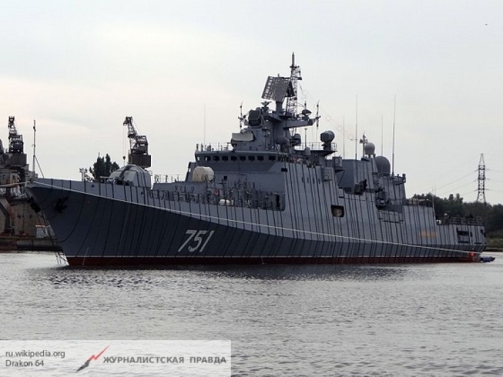 Российский фрегат унизил подлодку ВМС США в Средиземном море Российский фрегат унизил подлодку ВМС США в Средиземном море