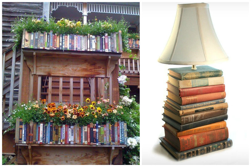 Что ещё можно сотворить с книгами? Что ещё можно сотворить с книгами?