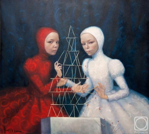 (картина Натальи Сюзевой «Сёстры»)