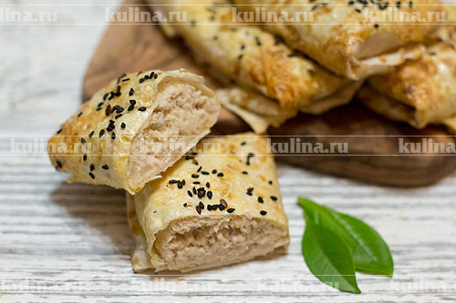 Пирожки из лаваша Подать аппетитные и вкусные пирожки из лаваша к столу. Приятного аппетита!