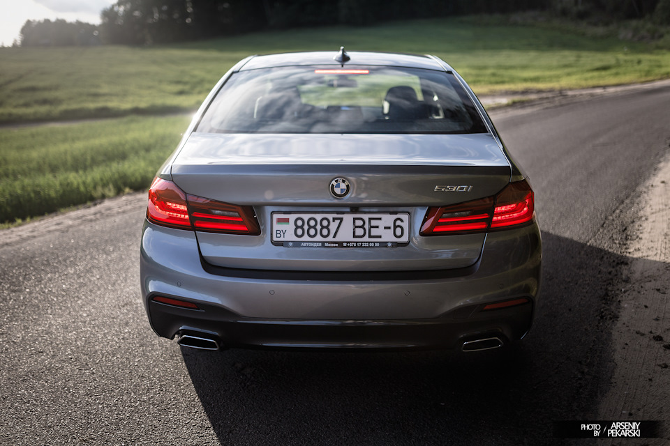 Фотосессия BMW 5 series G30