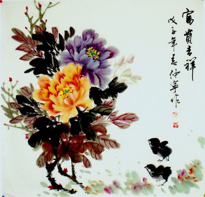 Акварельная живопись от Chuan-Hong Li Акварельная живопись от Chuan-Hong Li