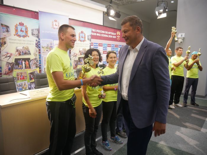 Нижний Новгород впервые принял участников третьего веломарафона «BlIND RACE»