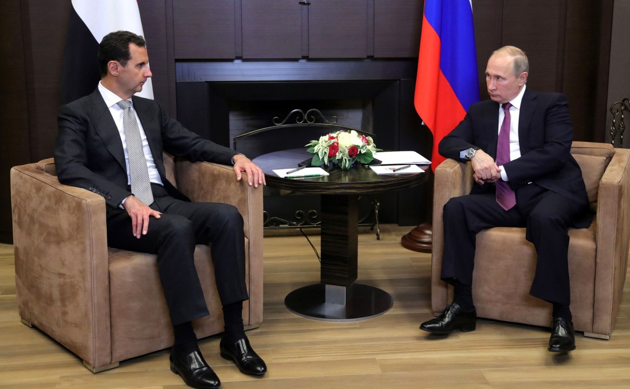 С Президентом Сирийской Арабской Республики Башаром Асадом.