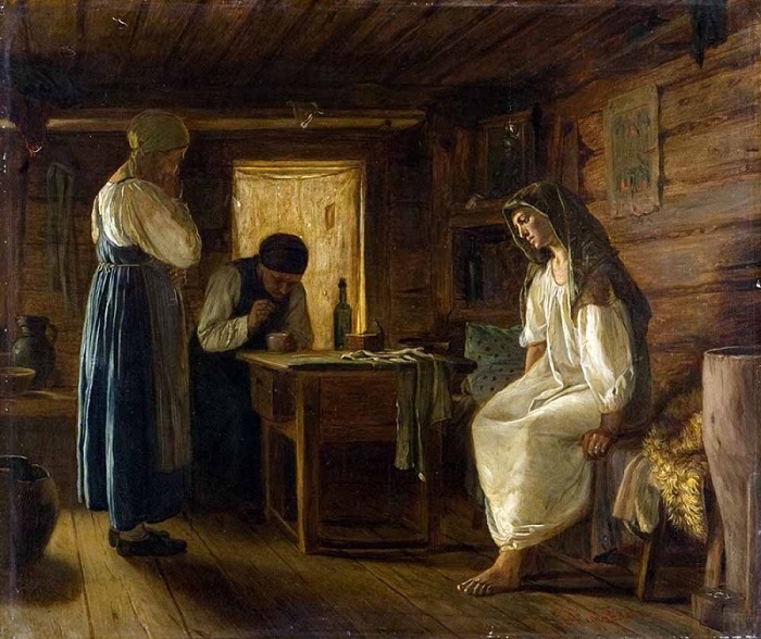 Картина Фирса Журавлёва. Картина Фирса Журавлёва.