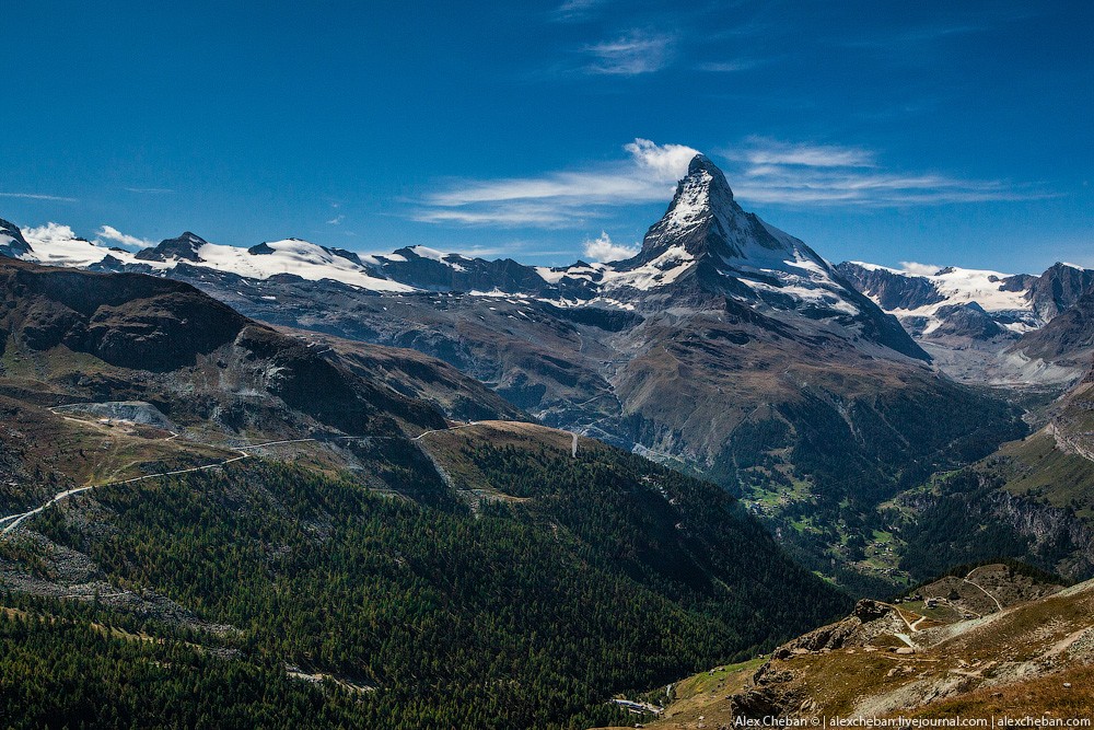 matterhorn05 Самая красивая горная вершина в мире