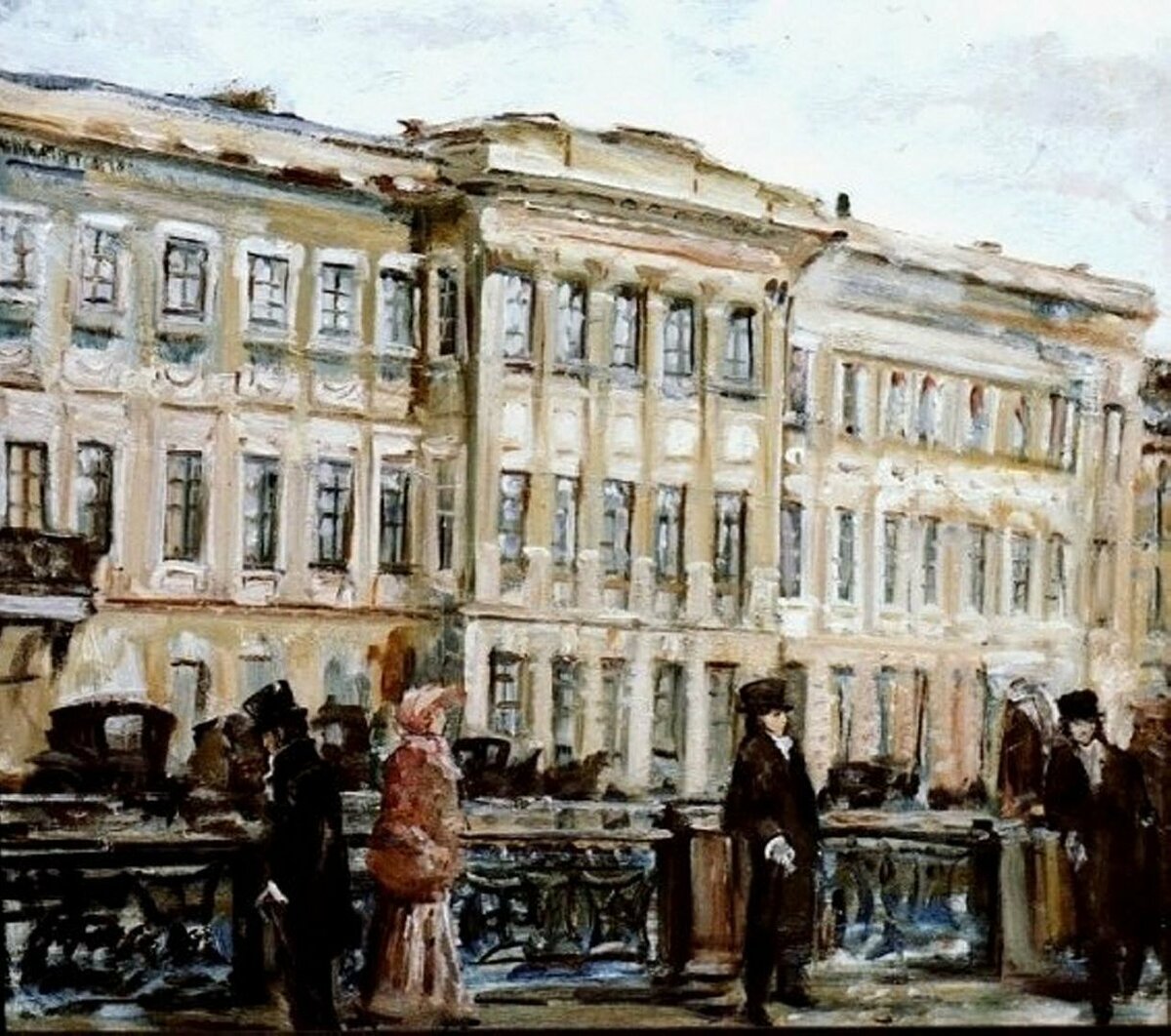 пушкин и санкт петербург