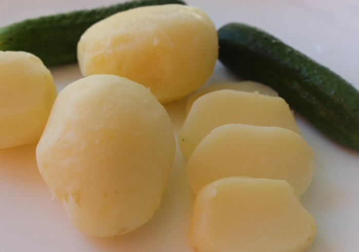 Картошка для салатов и гарнира за 6 минут… Вкусно, а главное быстро!