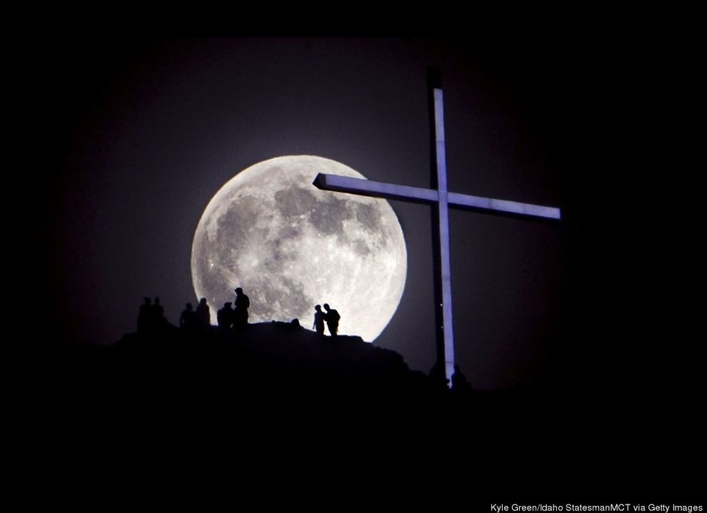 supermoon20 20 самых красивых фотографий «суперлуны» 2013