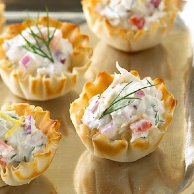 Корзиночки с салатом рецепты Корзиночки с салатом рецепты