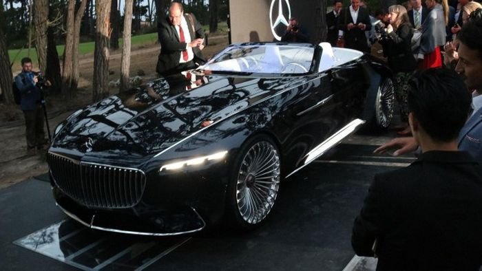 Daimler представил концептуальный кабриолет Vision Mercedes-Maybach 6 Daimler представил концептуальный кабриолет Vision Mercedes-Maybach 6
