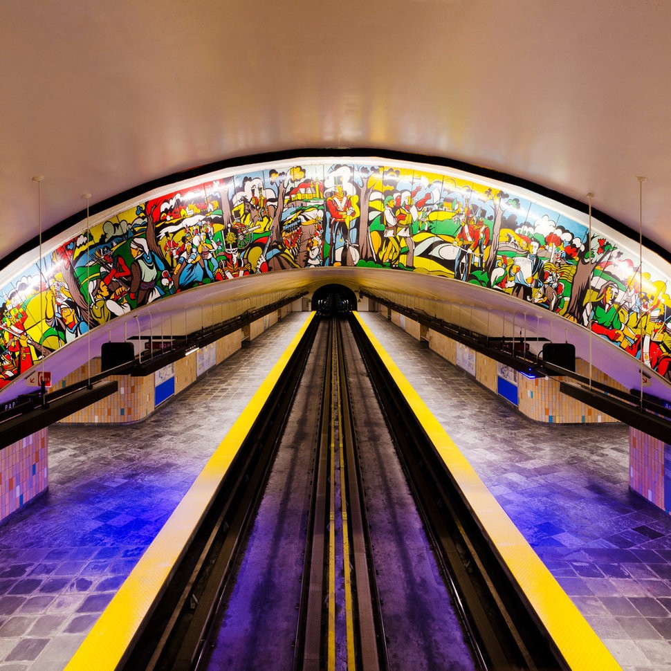 MetroStations43 17 самых волшебных станций метро со всего мира