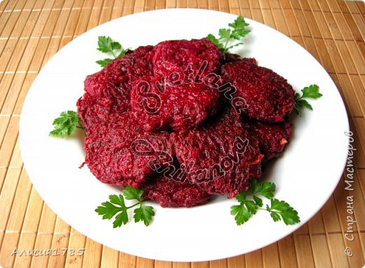 Вкусные деруны из свеклы всего за 15 Минут