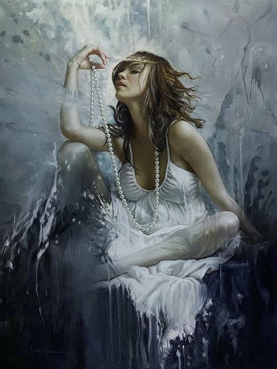Художник Mark Arian. Современная американская мадонна