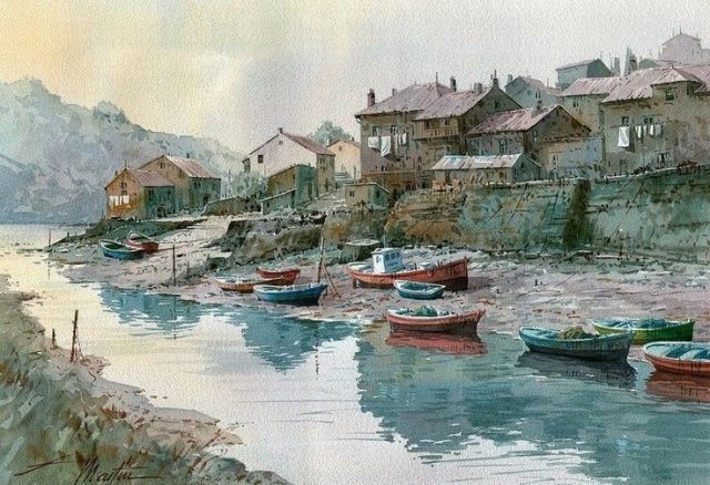 Акварели..Художник Фаустино Мартин Гонсалес / Faustino Martin Gonzalez Акварели..Художник Фаустино Мартин Гонсалес / Faustino Martin Gonzalez