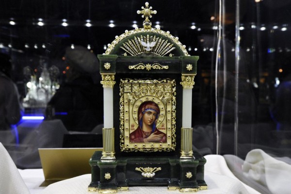 Икону Божией Матери «Невская Скоропослушница» принесут в московский Новоспасский монастырь